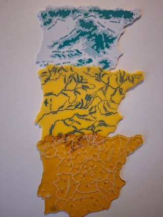 Mapas España EGB Años 70/80