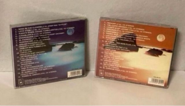 2 CDs Melodías de Blanco Satén - Grandes Orquestas