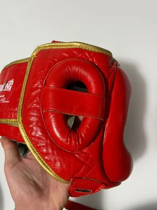 Casco de boxeo con barra El Bronx Sparring