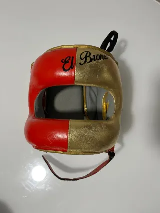 Casco de boxeo con barra El Bronx Sparring