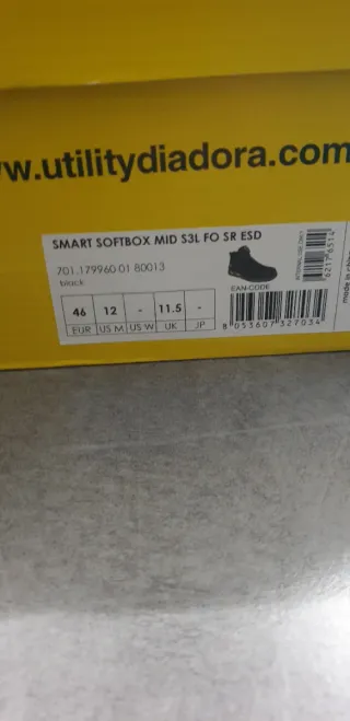 Scarpe da lavoro antinfortunistiche Diadora 46