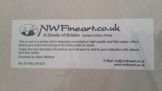 Impressão Nigel Wallace - Catedral de Canterbury