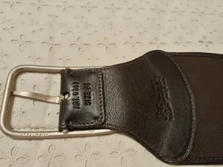 Cintura Il Bisonte in vacchetta nuova