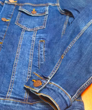 Giacca di jeans JACK&JONES vintage blu