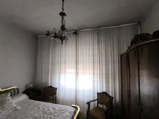 3 Sillas Antiguas Madera y Tela