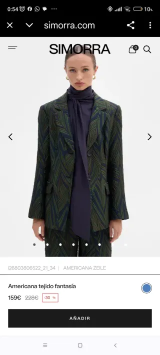 Americana Simorra Invierno