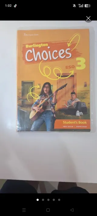 Libro ingles tercero eso Burlington choice