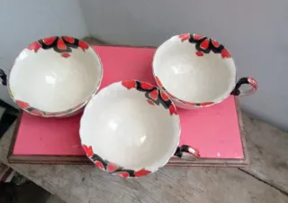 Set 3 Tazze Bohémien inglesi