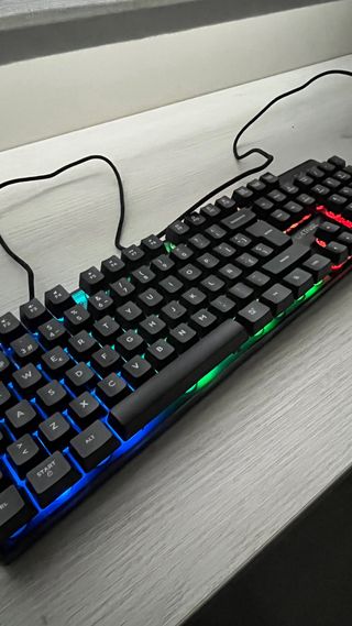 Teclado Trust Negro Membrana USB