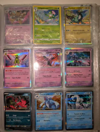Cartas Pokémon Holográficas 0'20 CADA CARTA