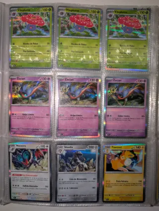 Cartas Pokémon Holográficas 0'20 CADA CARTA