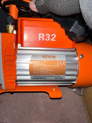 Bomba de vacío VEVOR R32