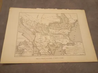 Mapa Turquía Tratado Berlín