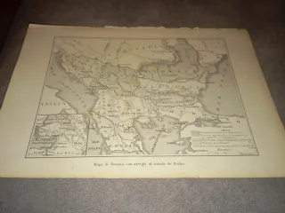 Mapa Turquía Tratado Berlín