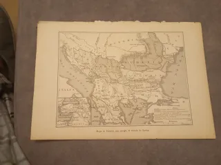 Mapa Turquía Tratado Berlín