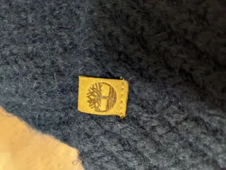 Cappellino lana Timberland blu