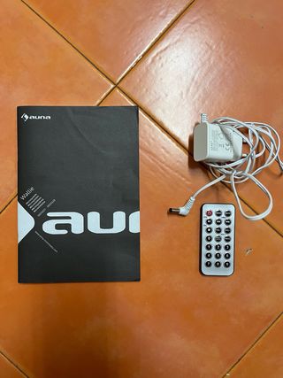 Micro Sistema de Som Auna Wallie CD Bluetooth Bran