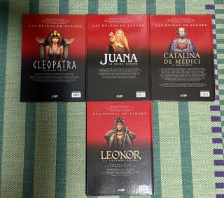 Lote Las reinas de sangre 4 tomos