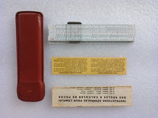 REGLA DE CALCULO DE BOLSILLO RAPHOPLEX