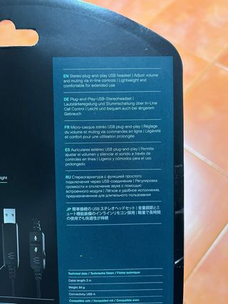 Headset EPOS PC 8 USB Novo e Selado