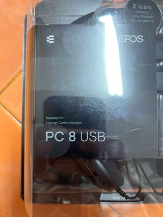 Headset EPOS PC 8 USB Novo e Selado