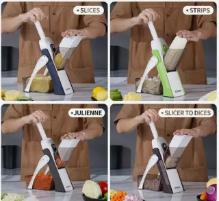 Affettatrice professionale affetta verdure nuova