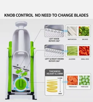 Affettatrice professionale affetta verdure nuova