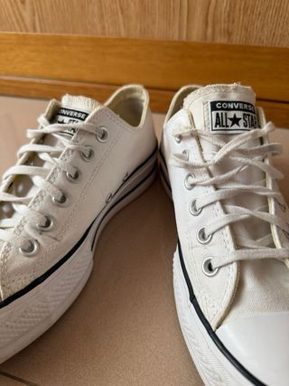 Converse Blancas Plataforma