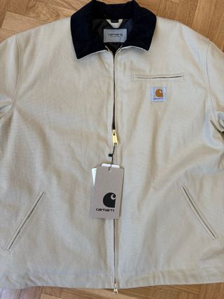 Chaqueta Carhartt Detroit Beige talla L NUEVA