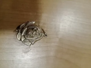 2 Colgantes Plata Virgen