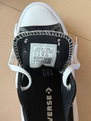 Converse plataforma negras