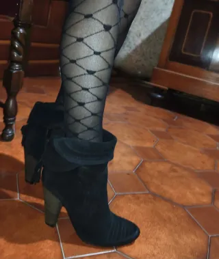 Stivaletti NUOVI Luzzi vera pelle n.38