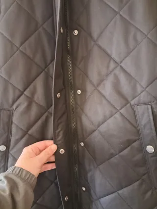 Abrigo acolchado Vero Moda negro