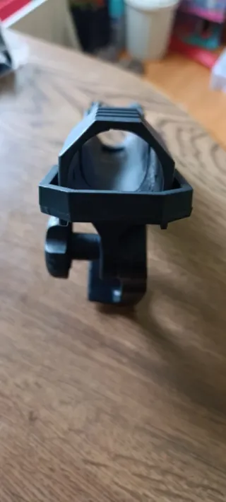 Cañero de pesca negro (ideal para kayaks y patos )