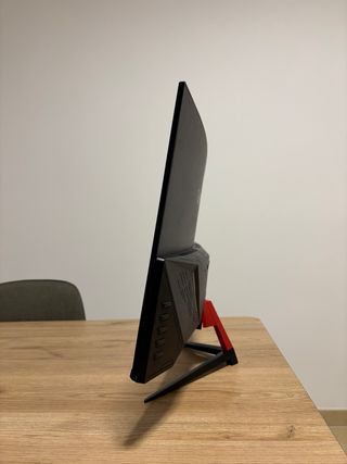 Monitor GAME 165Hz Curvo Negro/Rojo