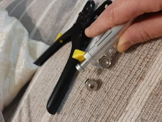 Alicates para ojales metálicos