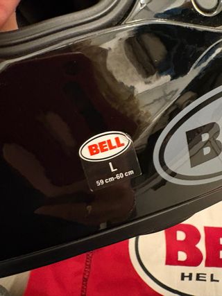 Casco Moto Bell Talla L Negro