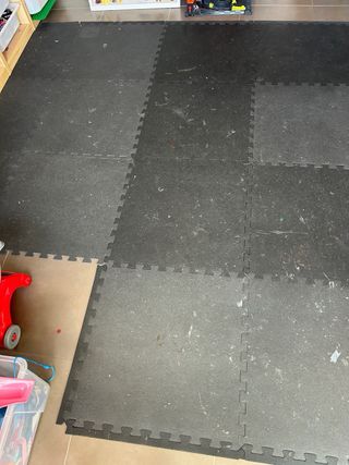 Lote 17 losetas suelo tatami Decathlon