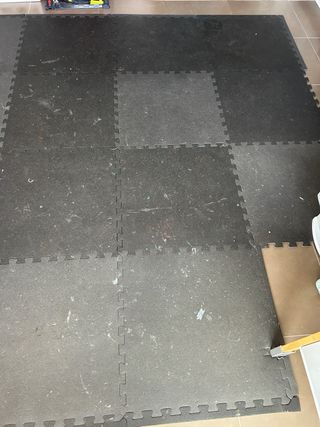 Lote 17 losetas suelo tatami Decathlon