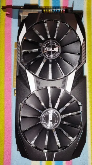 Tarjeta Gráfica ASUS RX580 4 gb