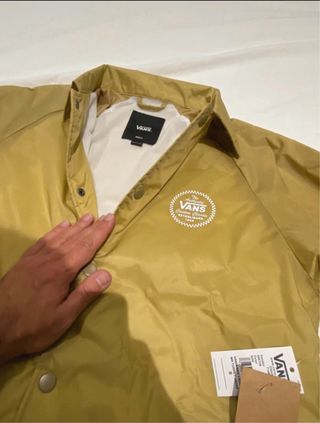 Chaqueta Vans Beige Talla S Nueva