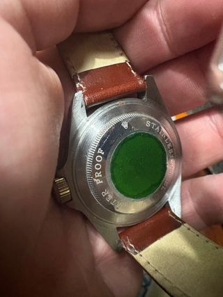 Orologio Automatico Blu/Oro