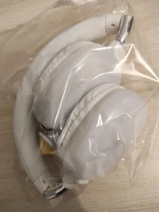 Auriculares Bluetooth RGB Blancos