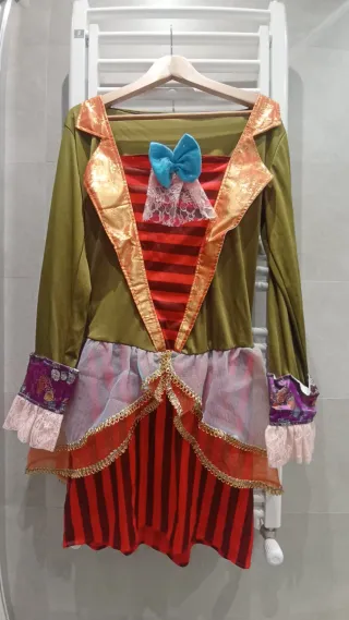 Disfraz Payaso, la peluca no viene con el disfraz