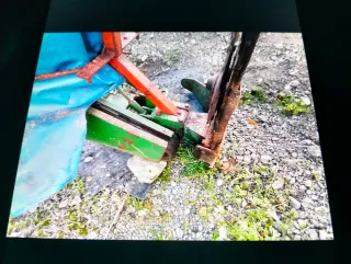 Segadora rotativa 4 platos