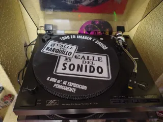 2 Platos DJ Acustic Control Tracción Correa