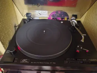 2 Platos DJ Acustic Control Tracción Correa