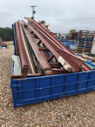 Estructura metálica de nave industrial