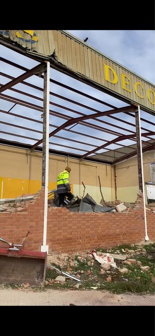 Estructura metálica de nave industrial