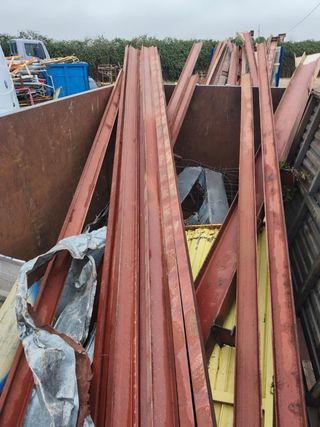 Estructura metálica de nave industrial